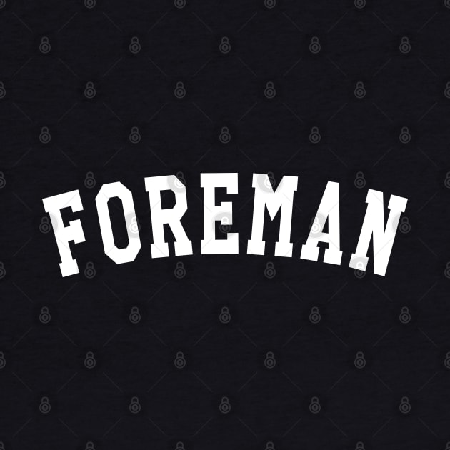 Foreman by KC Happy Shop